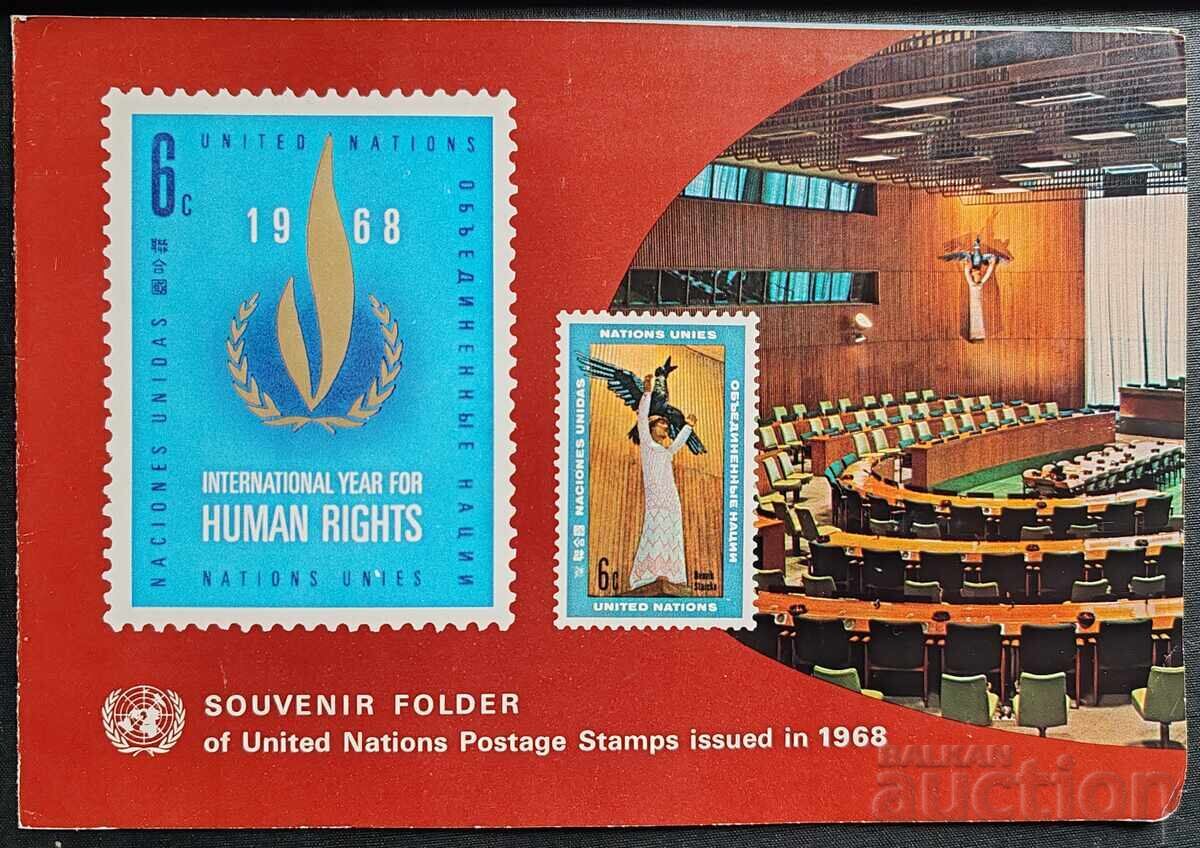 Dosar suvenir oficial (Souvenir Folder) cu timbre poștale Dosar suvenir oficial (Souvenir Folder) cu timbre poștale