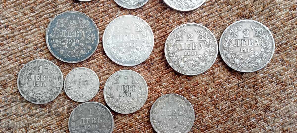 Delivery of Collection of 19 silver royal coins