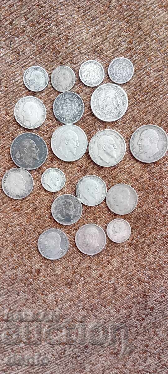 Collection of 19 silver royal coins - 6