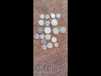 Collection of 19 silver royal coins