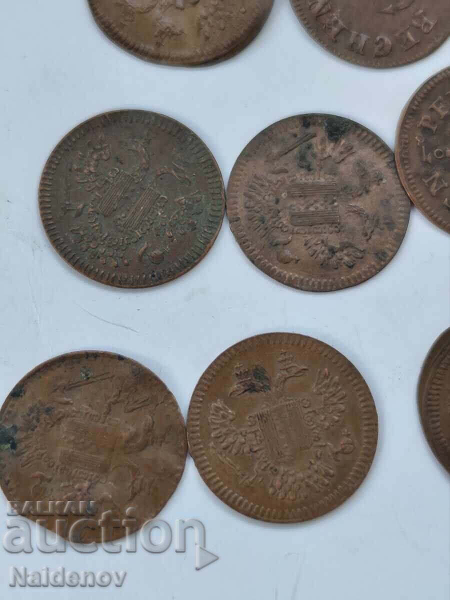 Livrarea Lot jetoane germane vechi 9 buc. BZC