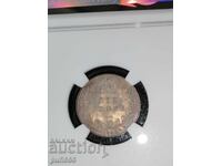 6 pence 1893 MS63