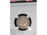 6 pence 1893 MS63