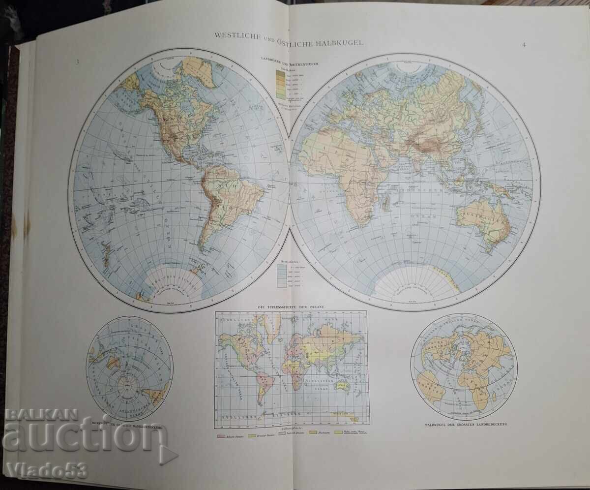 Andrees Allgemeiner Handatlas, από το 1896 - 6 Andrees Allgemeiner Handatlas, από το 1896 - 6