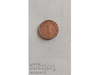 1 pfenig 1950 Germania