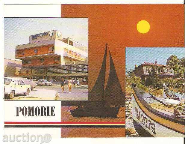 Carte poștală Bulgaria Pomorie 2*