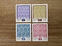 RDG - Dantelă de Plauen (1974) MNH