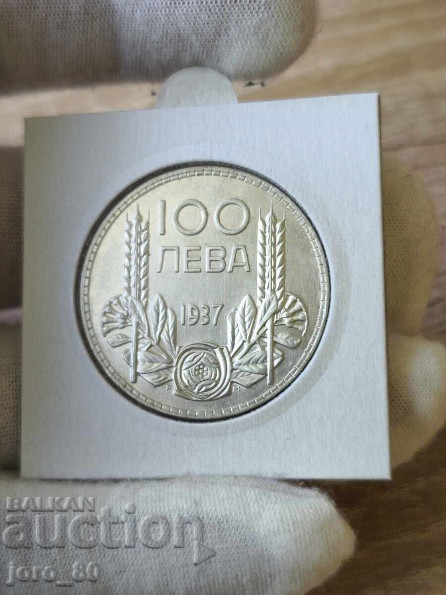 100 BGN 1937 anul Bulgaria