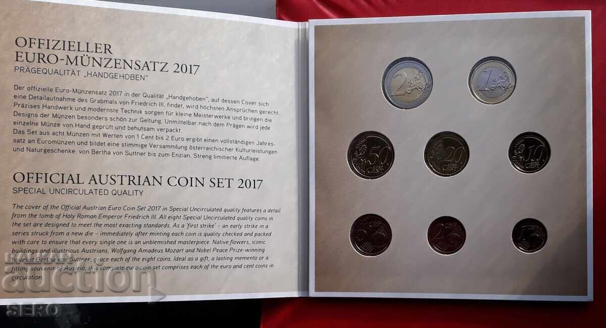 Αυστρία-ΣΕΤ 2017 από 8 ευρώνομίσματα με τιμή € 22.00 | 43.03 BGN