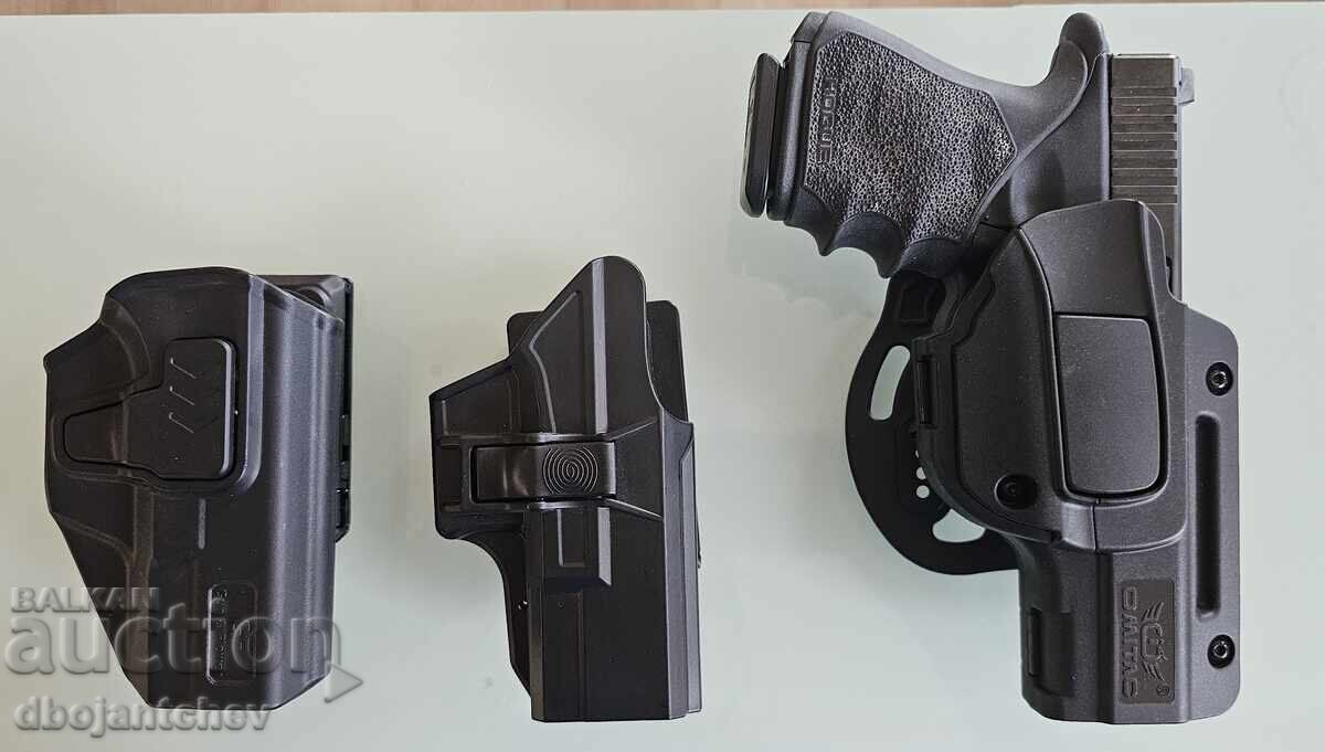 Delivery of 3 modern holsters for Glock 19 (Gen 5)