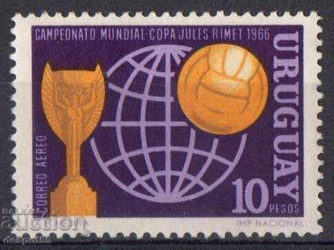 1966. Uruguay. Poștă aeriană - Campionatul Mondial de Fotbal 1966. Uruguay. Poștă aeriană - Campionatul Mondial de Fotbal