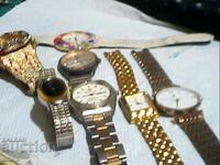 lot of gilded 4-piece sets