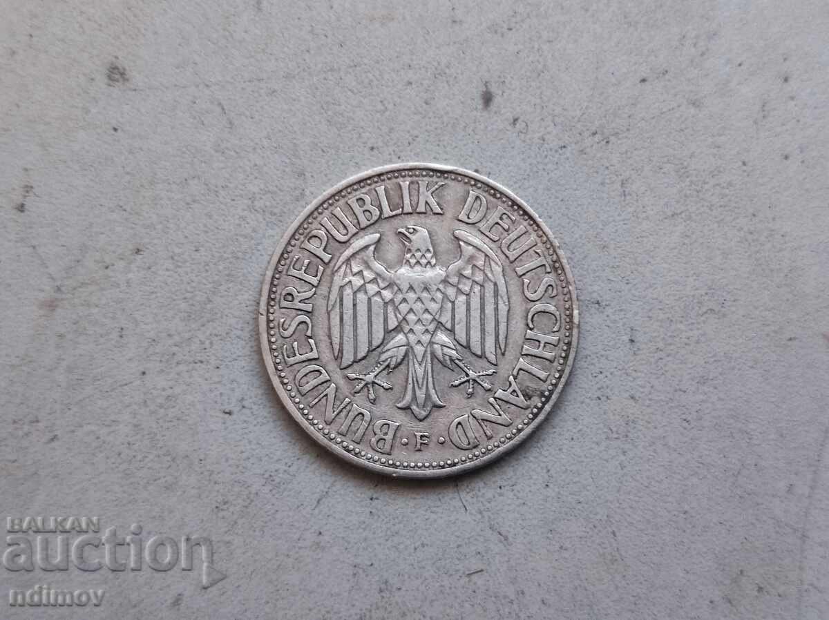 1 γερμανικό μάρκο 1956 με τιμή € 1.00 | 1.96 BGN 1 γερμανικό μάρκο 1956 με τιμή € 1.00 | 1.96 BGN