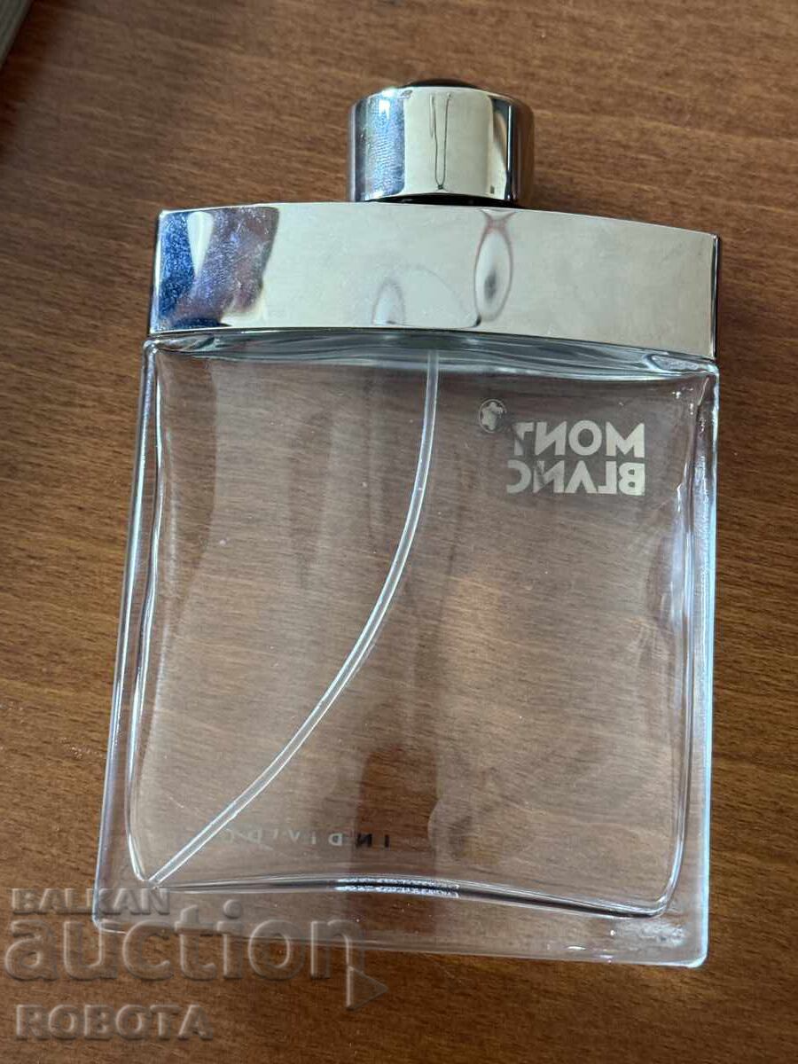 MONT BLANC INDIVIDUEL άδειο μπουκάλι αρώματος με τιμή € 0.01 | 0.02 BGN