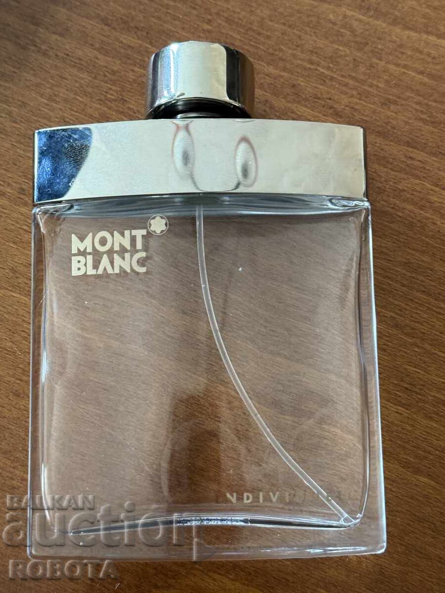 MONT BLANC INDIVIDUEL άδειο μπουκάλι αρώματος
