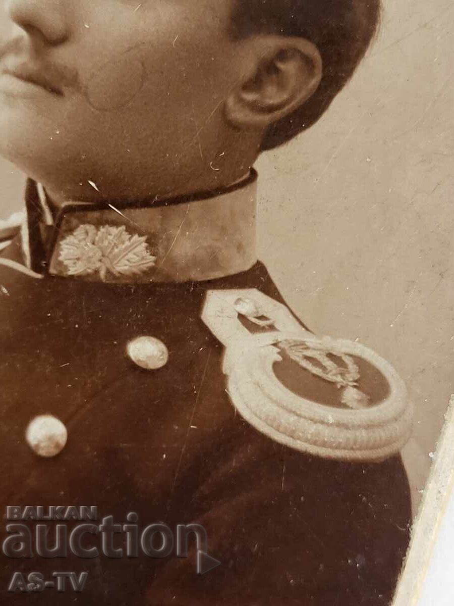 Delivery of Old photograph with text on cardboard 1902
