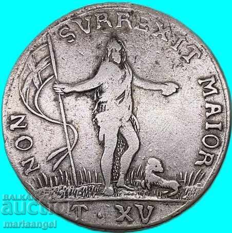 Licitație Malta XV Tari 1757 Marele Maestru Manuel Pinto da Fonseca