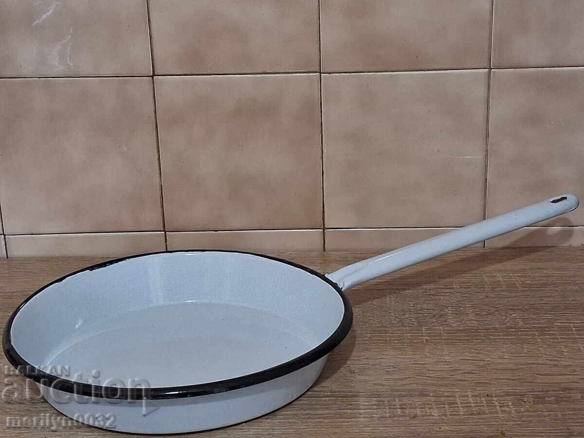 Licitație Tigaie bulgărească emailată vas de bucătărie emailat