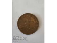 Monedă 2 pence 1990, Marea Britanie