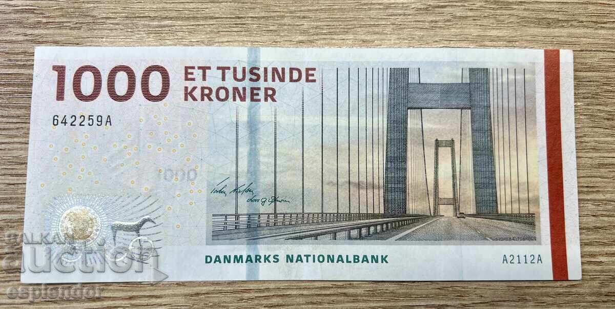 Denmark 1000 kroner 2009 series