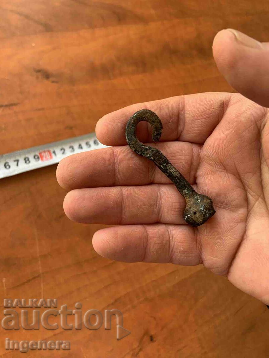 LIMBĂ DE BROASCĂ DIN FIER FORJAT ANTIC cu preț € 8.00 | 15.65 BGN
