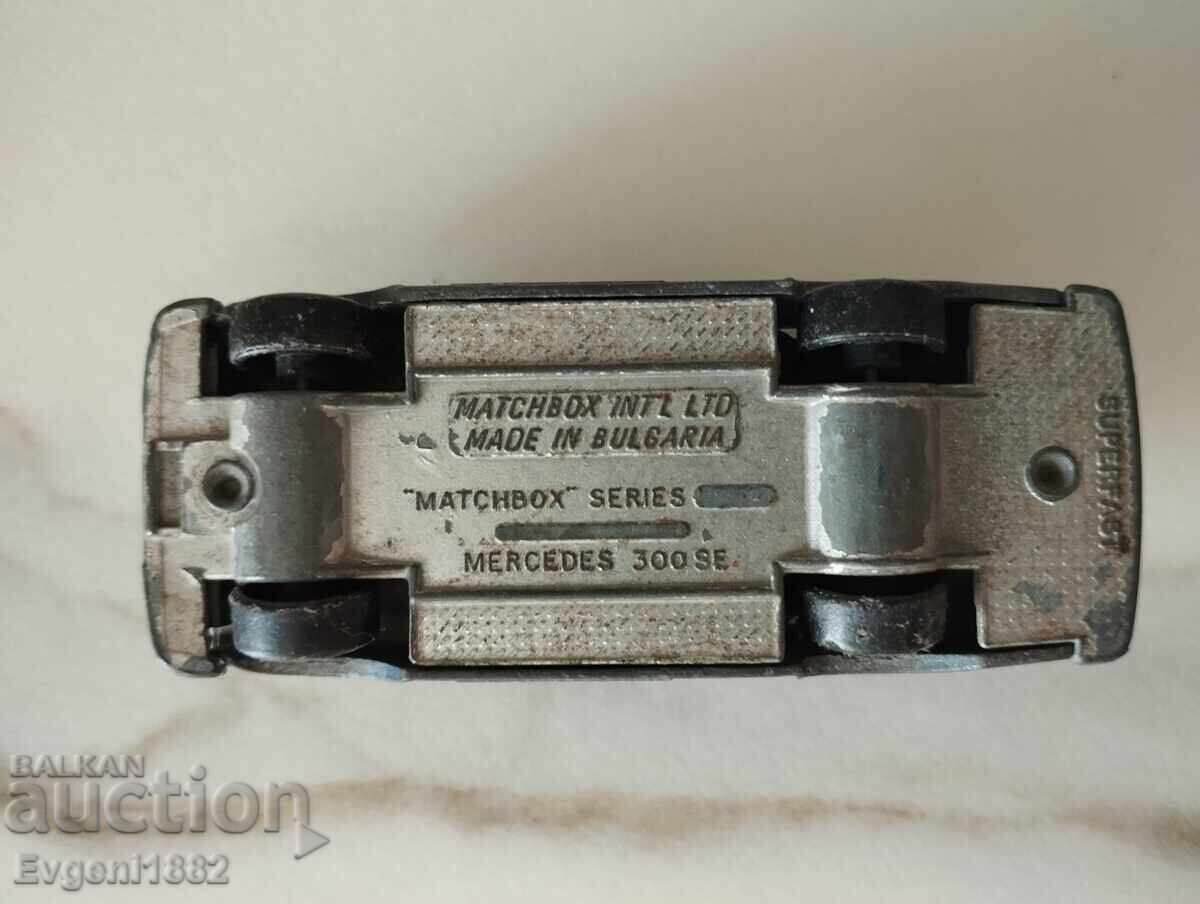 Mercedes 300 SE Matchbox fabricat în Bulgaria Machboks Kolichka - 7