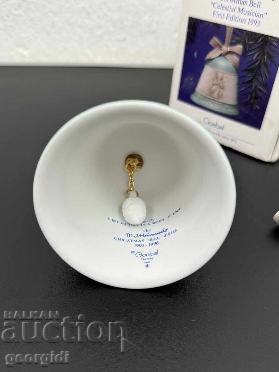 Δημοπρασία Πορσελάνινο καμπανάκι Goebel Hummel. Αρ. 8167