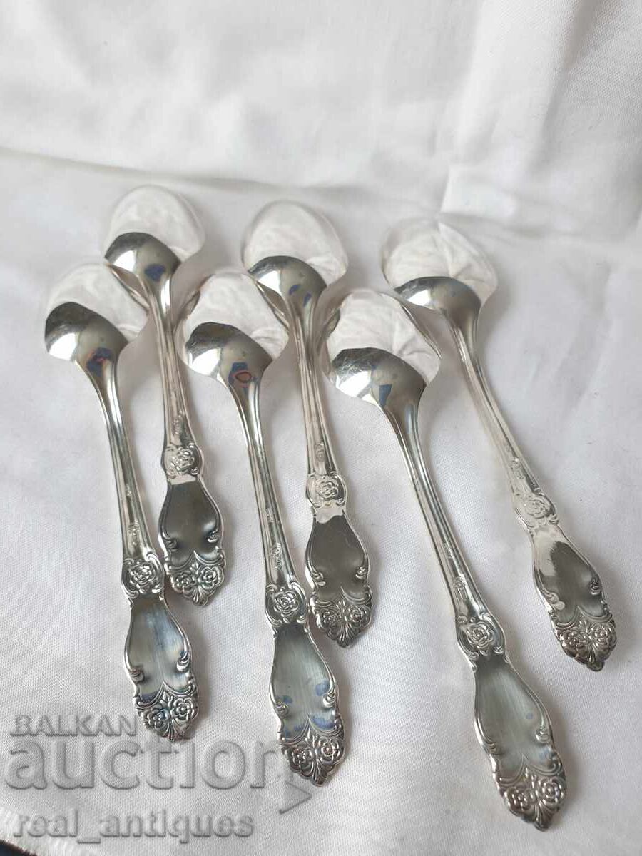 Set of silver plated spoons - 5