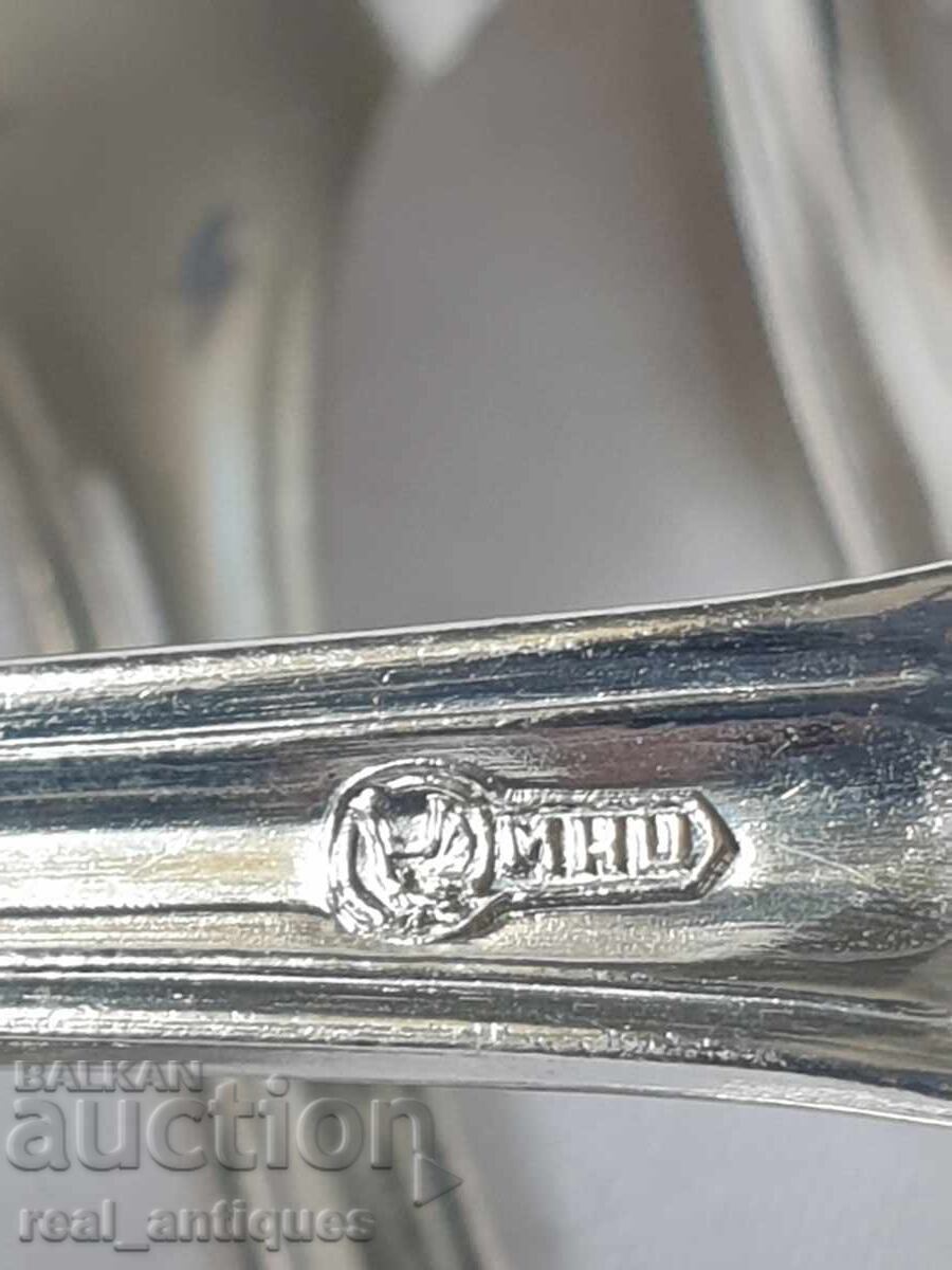 Set of silver plated spoons - 7