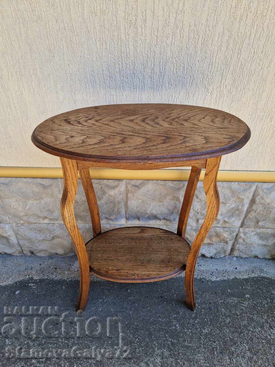 Great antique French solid wood table