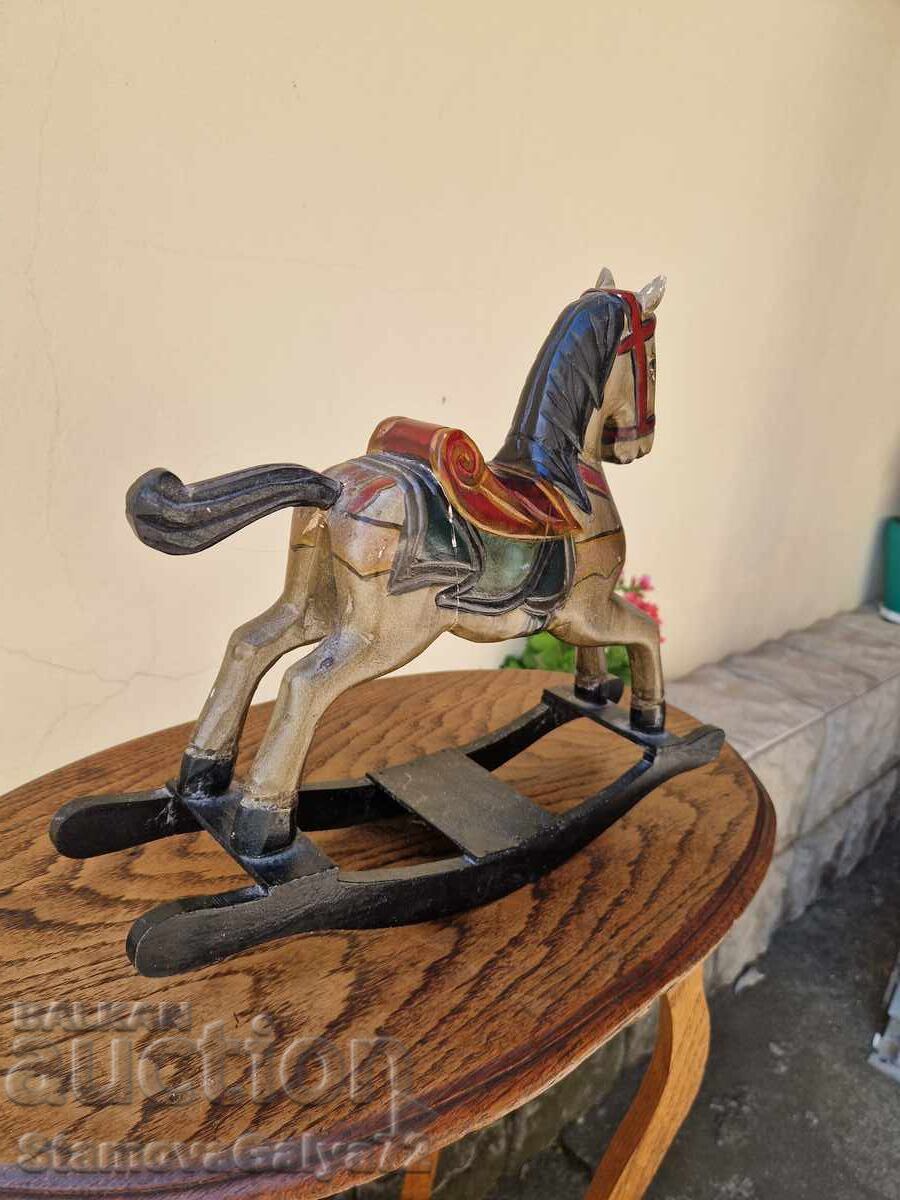 Beautiful antique English wooden toy figure statue - 5 Beautiful antique English wooden toy figure statue - 5
