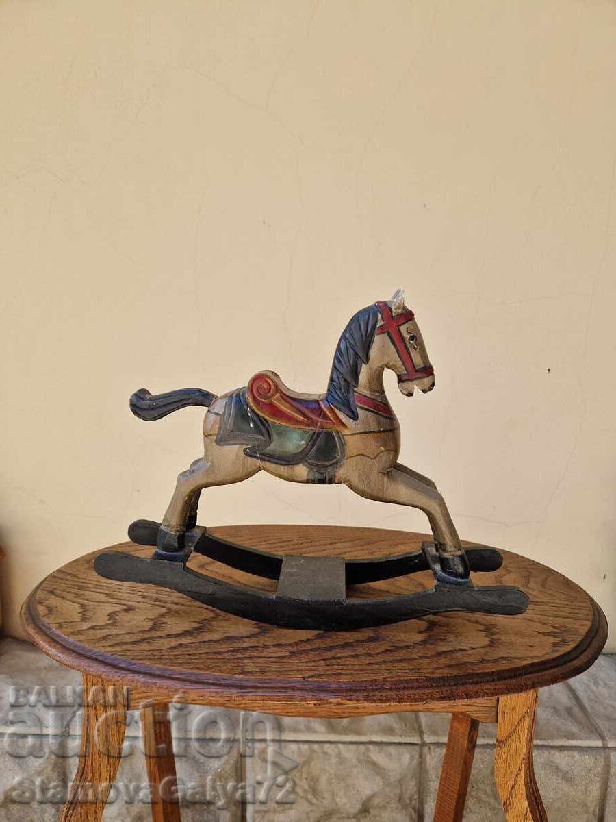 Beautiful antique English wooden toy figure statue Beautiful antique English wooden toy figure statue