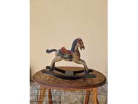 Beautiful antique English wooden toy figure statue