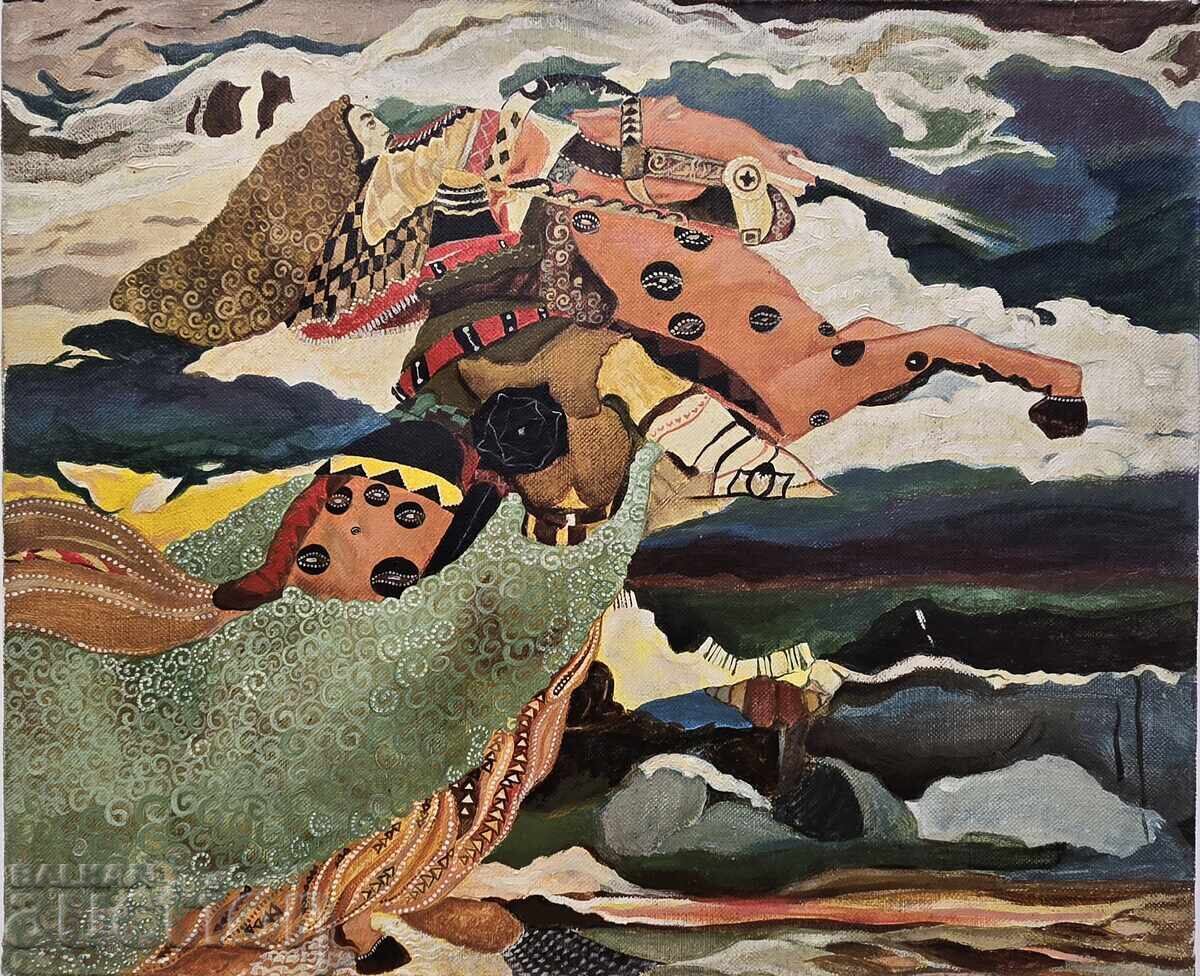 B.Z.Ts Ivan Milev - Old OIL Reproduction Copy