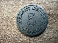 Germania - 5 pfennig (1874) - A