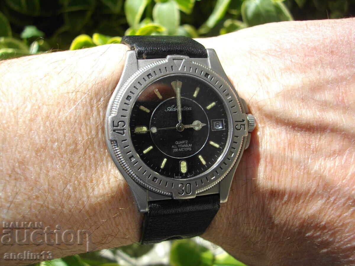 КОЛЕКЦИОНЕРСКИ ЧАСОВНИК ADRIATICA TITANIUM