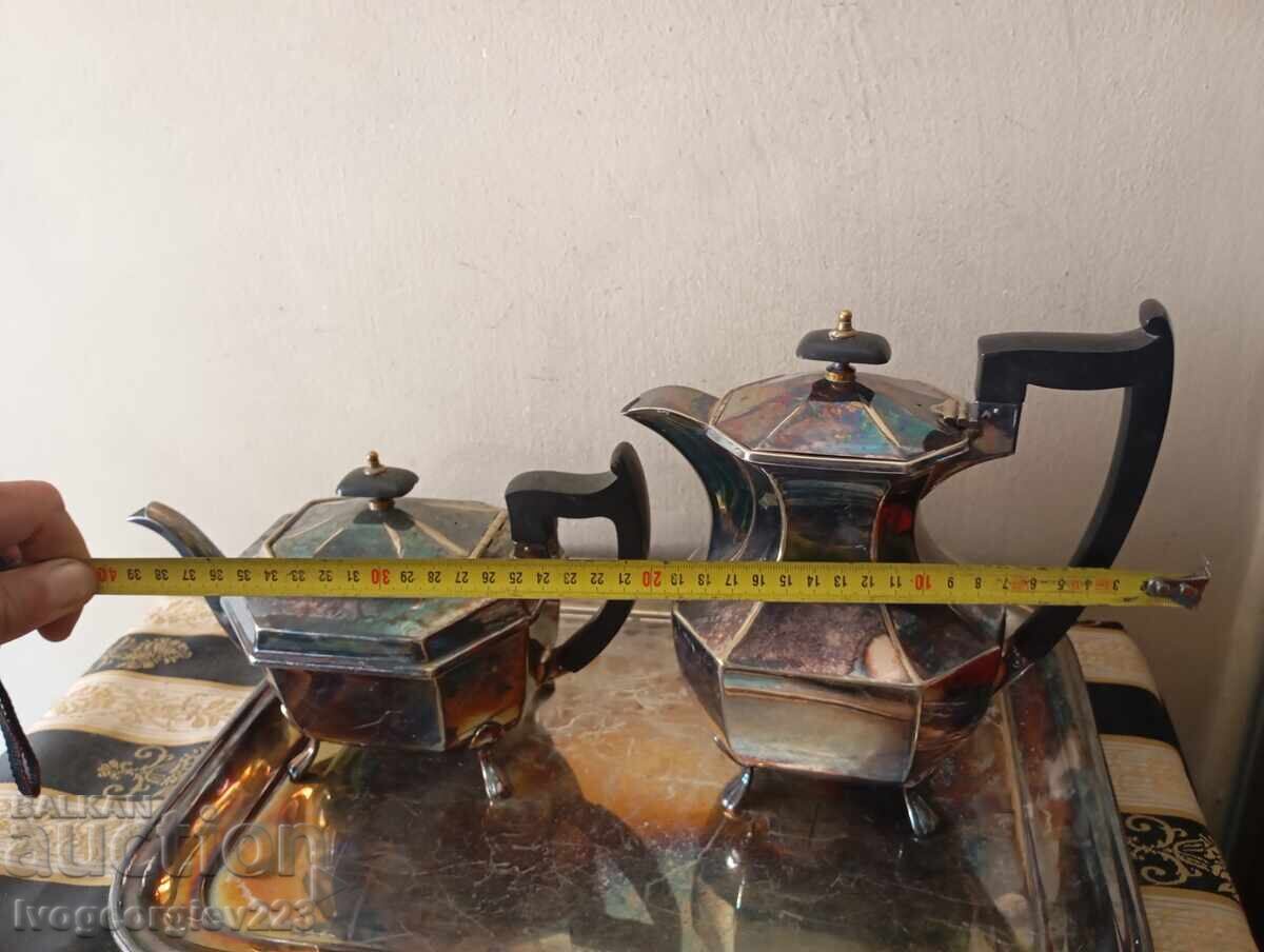 Licitație Set de servire argintat Art Deco