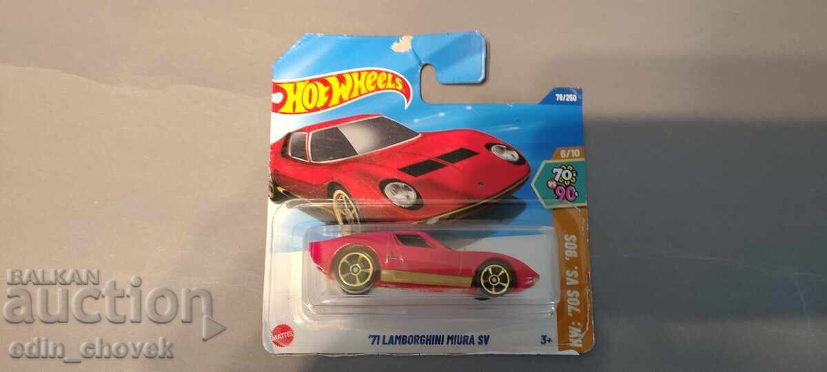 Hotwheels '71 Lamborghini Miura