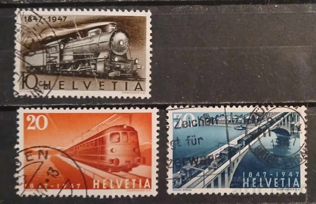 Elveția 1947 Locomotive