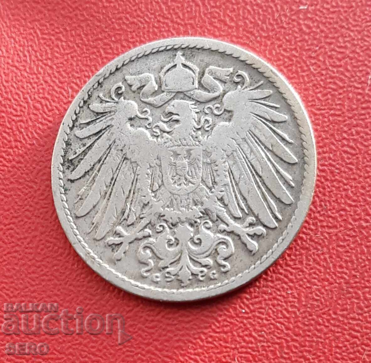 Germania-10 pfennig 1898 G-Karlsruhe-rar cu preț € 7.00 | 13.69 BGN