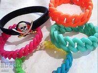 Silicone bracelets