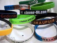 Silicone bracelets