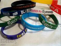 Silicone bracelets