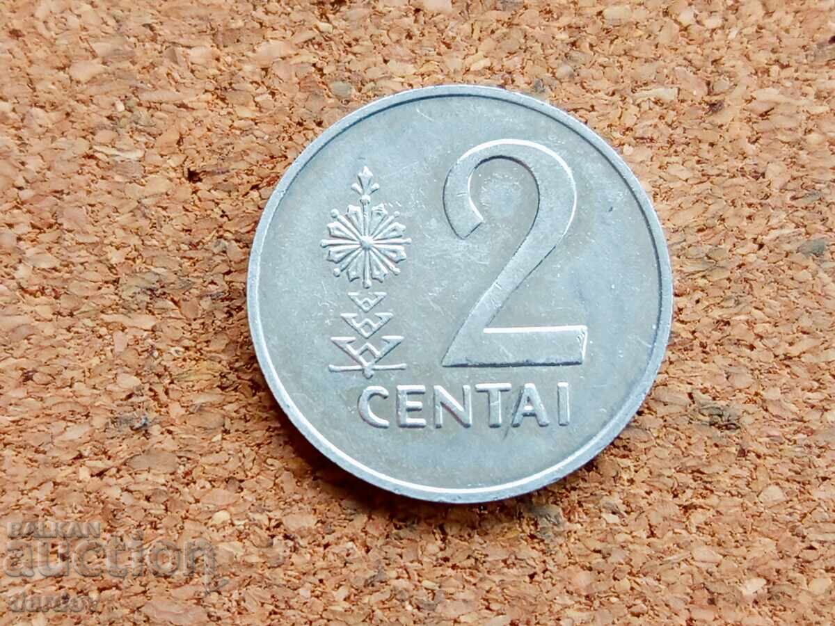 Lituania, 2 cenčiai 1991 g