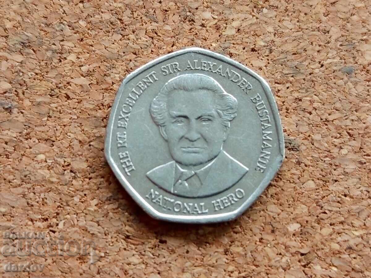 Jamaica, 1 dollar 1995 with price € 0.50 | 0.98 BGN