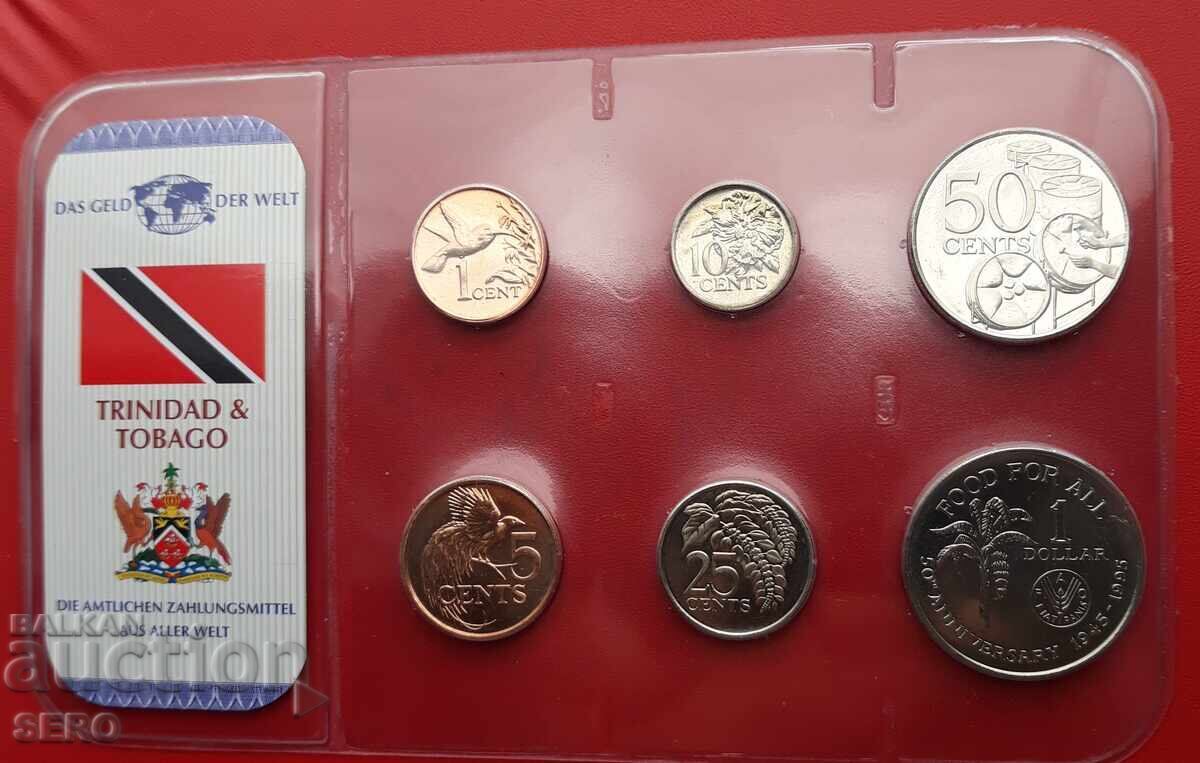 Insulele Trinidad și Tobago - SET 1995-2007 din 6 monede