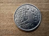 San Marino - 10 lire (1973)