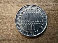 San Marino - 10 lire (1977)