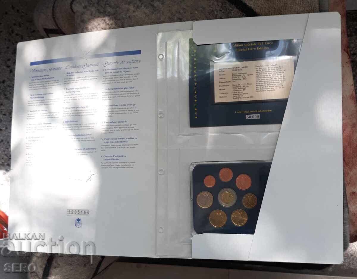 Ιρλανδία-ΣΕΤ 2005 από 8 νομίσματα και μετάλλιο Ιρλανδία-ΣΕΤ 2005 από 8 νομίσματα και μετάλλιο