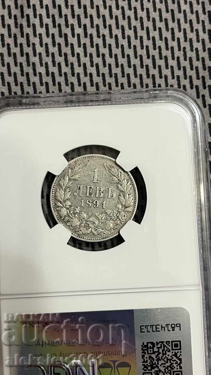 1 BGN 1894 XF40 with price € 199.00 | 389.21 BGN